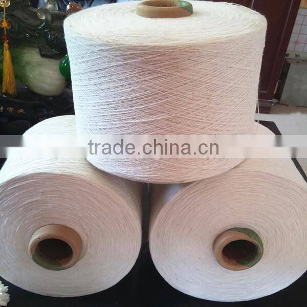 Raw white 6s glove yarn eco-friendly carded cotton yarn