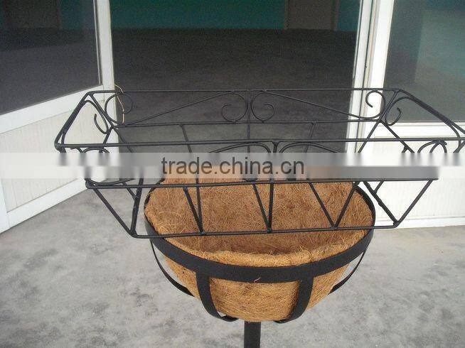 Wrought Iron window box/Garden Planter (LMP_4064)