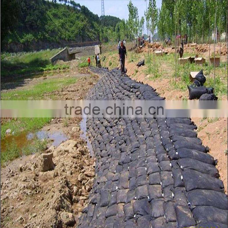 Filament heat nonwoven fabric geo bag for slope protection