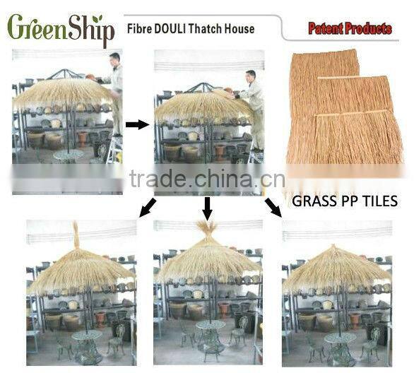 Gazbo /thatch tile/ Plastic Cone