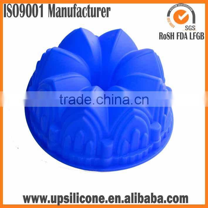 Flower shape silicone cake molds sunflower mold and other shapes