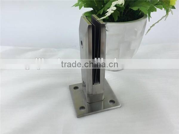 Frameless Glass Pool Fencing Flange Spigot/Square Glass Spigot