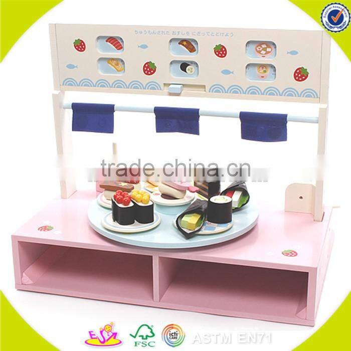 wholesale baby wooden sushi toys, elegant in style wooden sushi toys, top fashion children wooden sushi toys W10A036