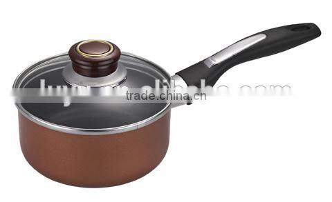 6pcs High quality pressed aluminum nonstick cooking set