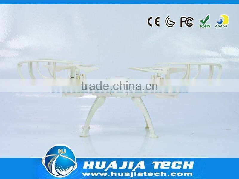 Manufacturer 2.4G 4.5CH remote control 6-axis aircraft helicopter UFO drone Gyro with camera White