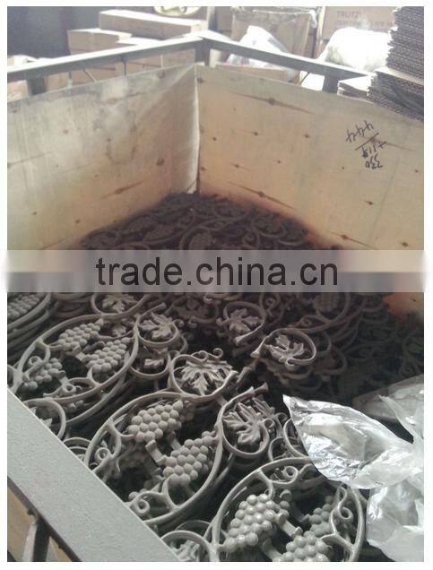 Hot Sales !!! Ornamental Iron Fence Finials, Spears, Caps and Collars