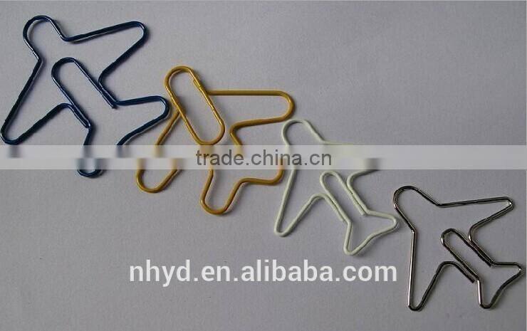 Color plane shape Paper clip