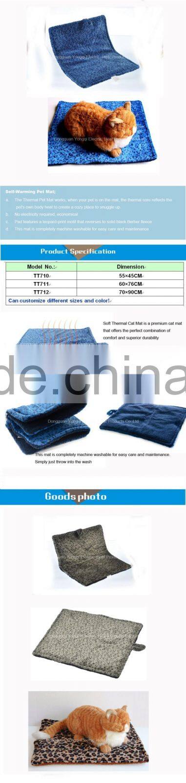 Non electric cat thermal mat, thermal pet mat