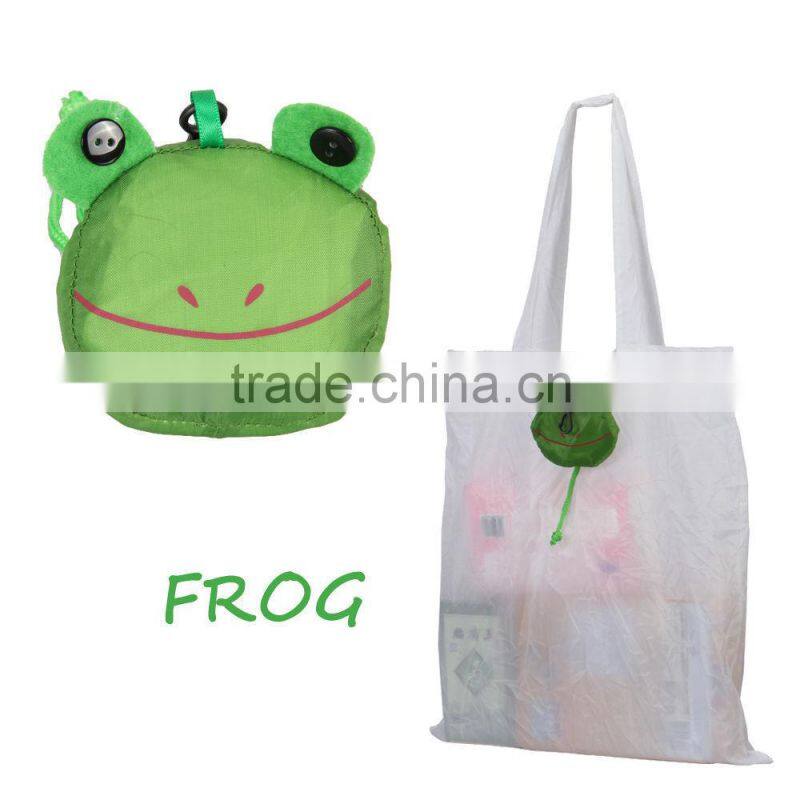 New design Owl Nylon Eco Shopping Bag Assorted color shopping tote bags Cute owl handbags