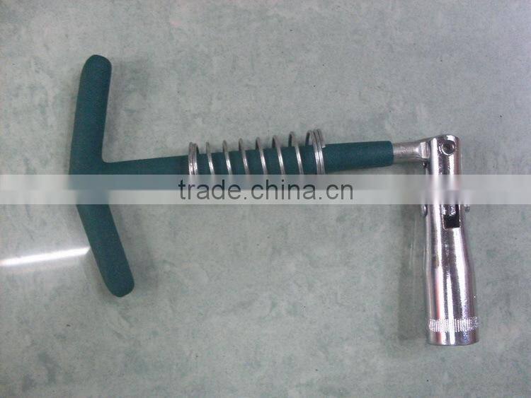 T handle spark plug wrench