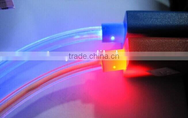 micro USB cable charge & synchro full LED light cable