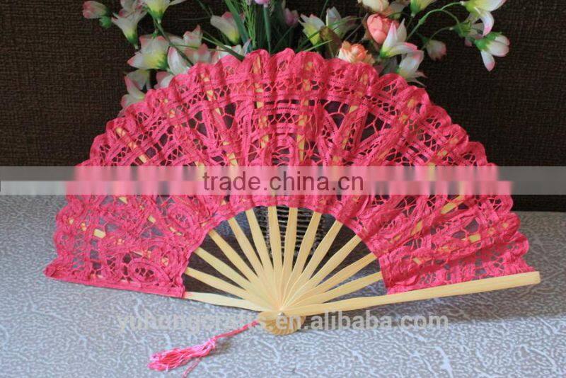 Hot selling lace fan for gift