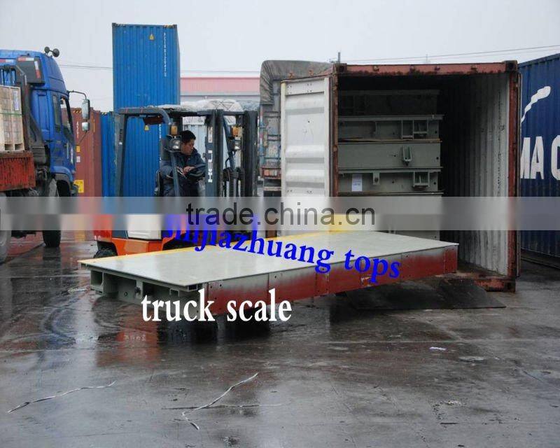 10t-200t customized electronic truck scale/ digital weighbridge