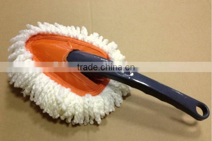 micro duster microfiber,plastic handle,mini, triangular head"