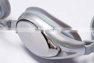 PC mirror coated custom design for adults swimming goggle