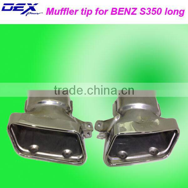 Tianyu DEX dedicated stainless steel tuning exhaust muffler tip for BENZ