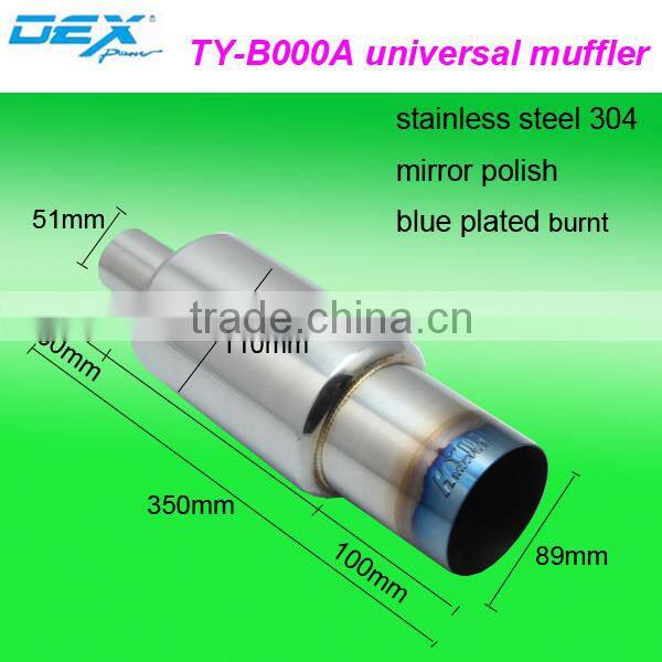 Auto accessories universal hks exhaust muffler pipe hot sale car muffler tip