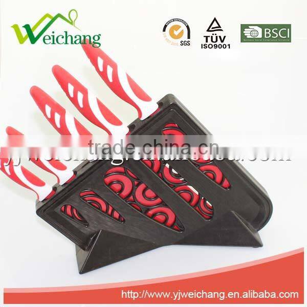 WC-001acrylic knife holder apple shape cutting head fashion design blade holder