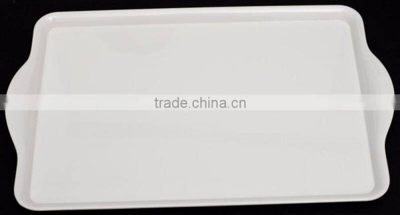 Wholesale hotel supplies 20 inch square melamine serving trays