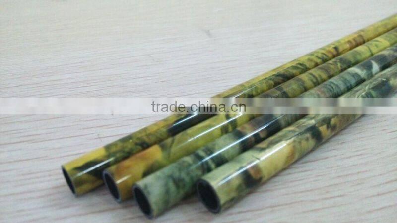 Mixed Camouflag Carbon Fiber Steel Arrows With 100gr Screw-in Points And Blazer Vanes
