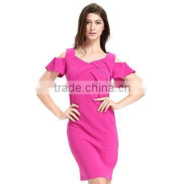 Latest designs photos ladies casual bridesmaid dress