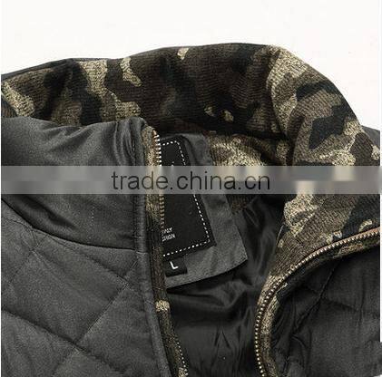 Men's quilt cotton fashion vest