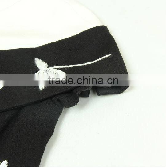 elegant lady's princess cape style embroidered haute couture dress