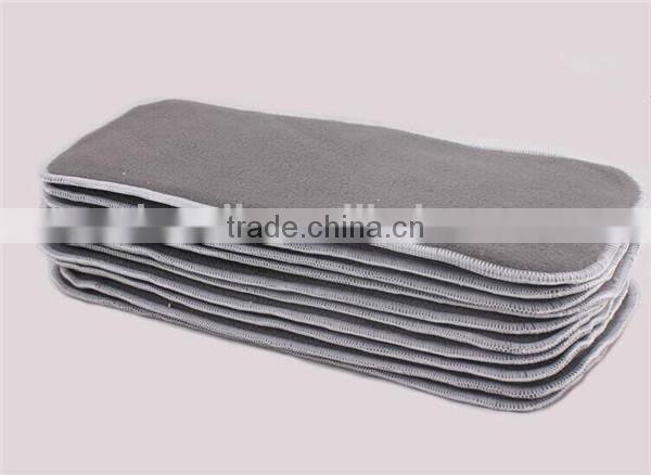 Bamboo Baby diapers Bamboo Charcoal Insert For Baby Cloth Diaper and cloh diaper insert