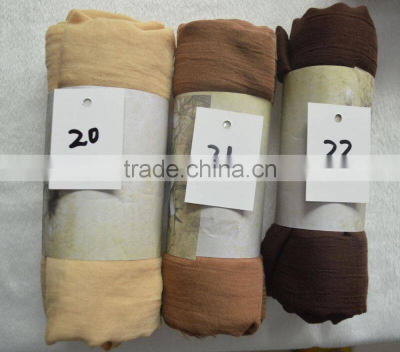 2016 hot popular plain Modal fiber voile lady soft fluffy rayon viscose scarf shawl 26colors stock