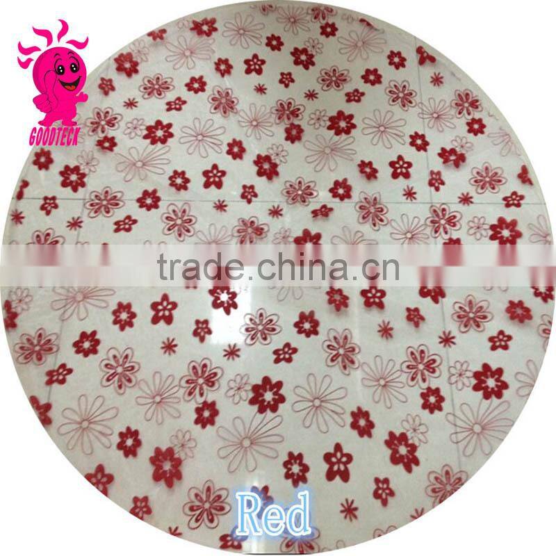 2015 wholesale flower tulle printing soft tulle for christmas