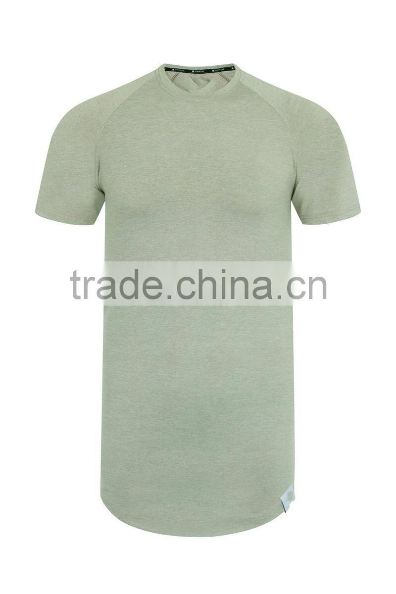 Custom Dry Fit Gym T Shirts Cotton Spandex Muscle T shirts