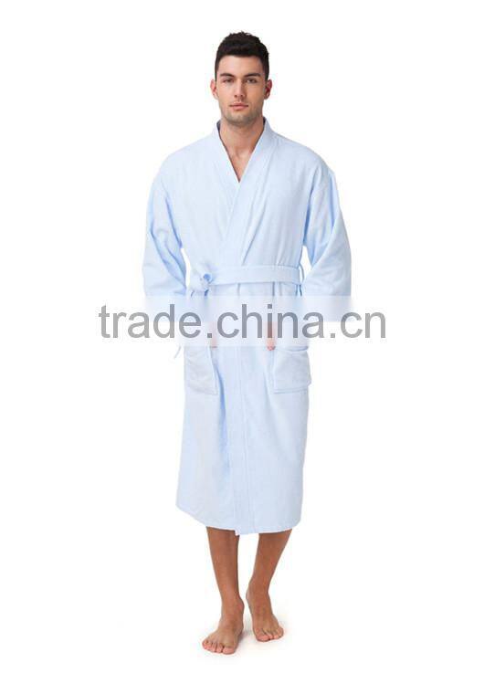 Wholesale cotton terry couples hotel white bath robe for hotel