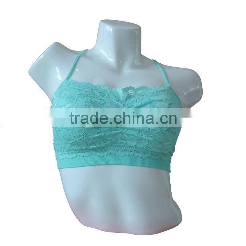 New style woman underwear ladies sexy lingerie lace ladies seamless tube bra