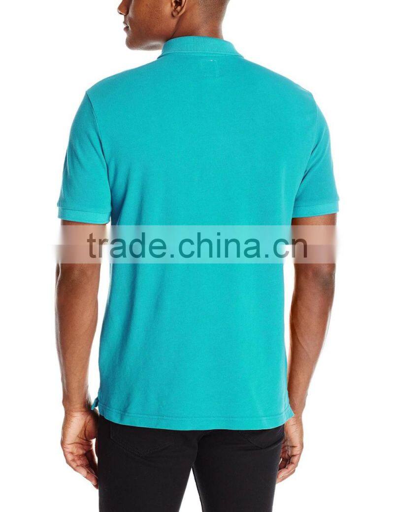 China supplier wholesale blank pique custom t-shirt online shopping sports jersey polo collar printing machine men polo shirt