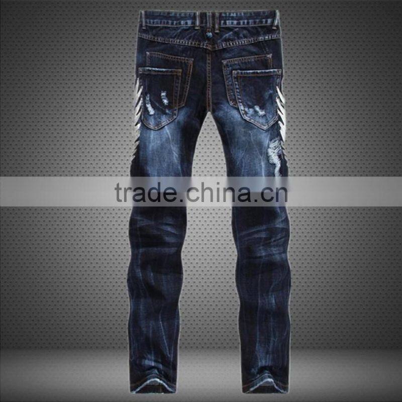 Men Slim Fit Shorts Jeans Summer Cool Pants
