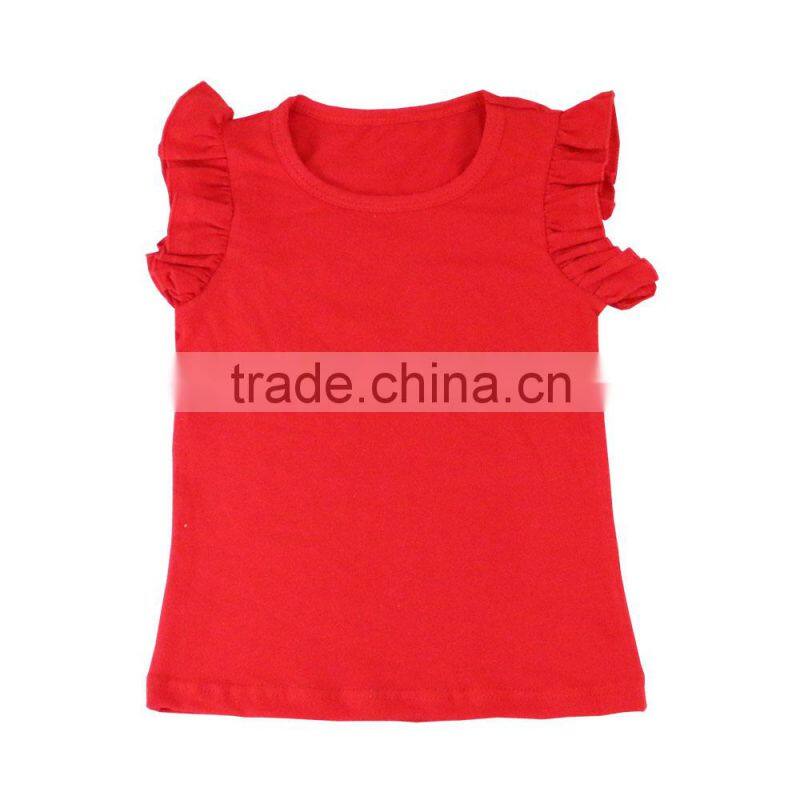 kaiyo flutter sleeve top match glod polka dots july 4th outfits children boutique outfits