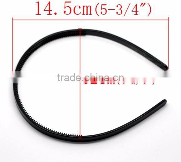 Newest Mixed Plastic Teeth Hair Band Headbands