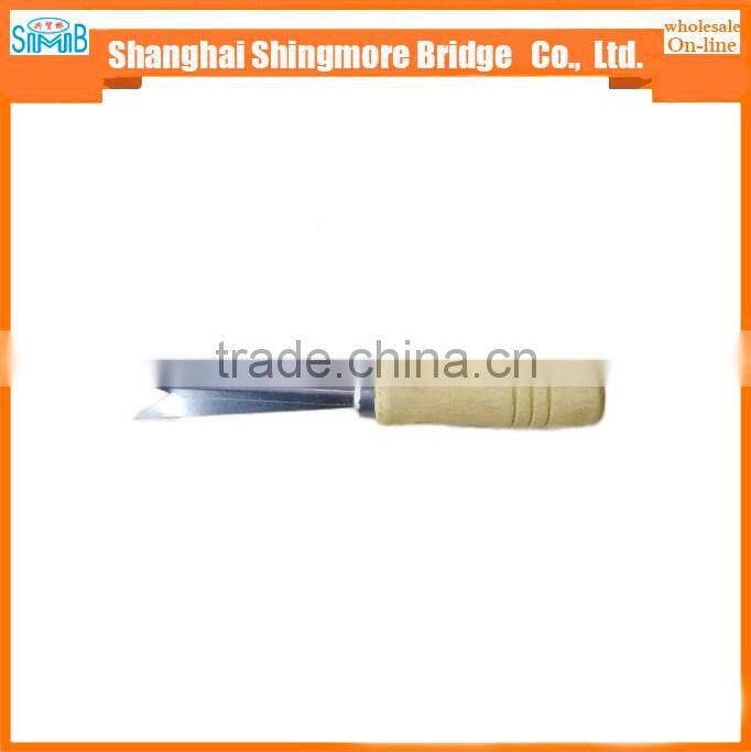 hot sales stainless steel pineapple peeler with wooden handle in low price