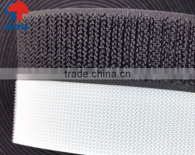 Soft Unnapped loop touch fasteners good quality