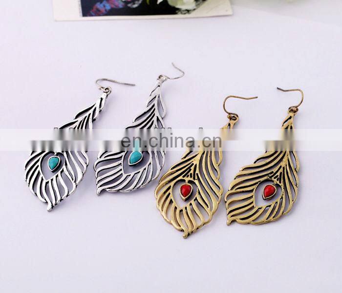 Delicate fringe earrings tassel earrings punk style earrings