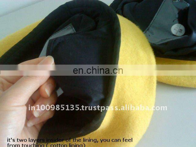 wool felt beret