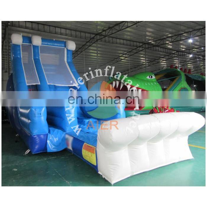 2017 Aier Large Inflatable Amusement Park Inflatable water Slide