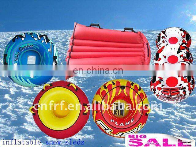 inflatable snow drag slid