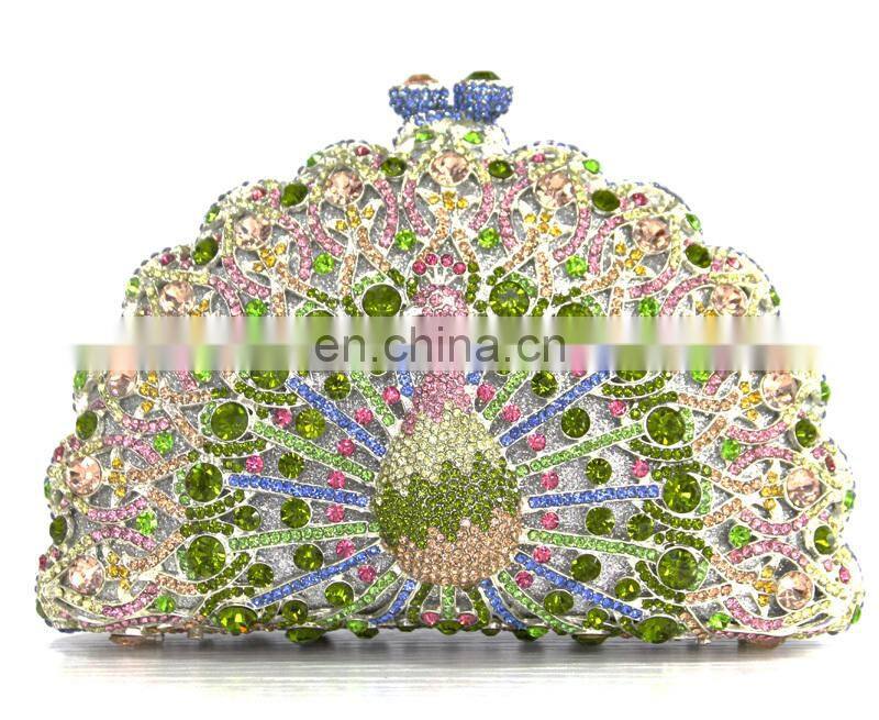Rhinestone handbag Evening clutch bag women bag set for party