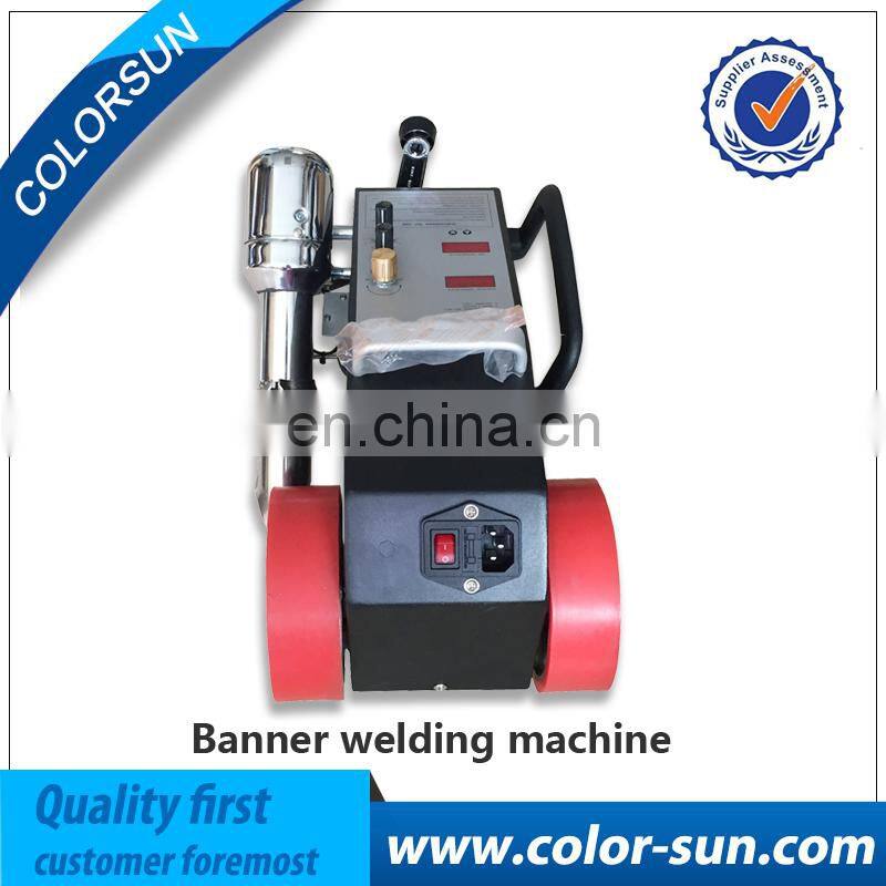 Hot sell intelligent Banner welder machine for PVC/ PE/ DHPE/ LDPE/ EVA
