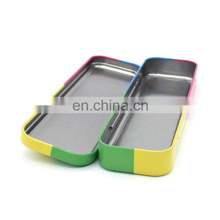 2017 New Custom gift metal tin pencil box