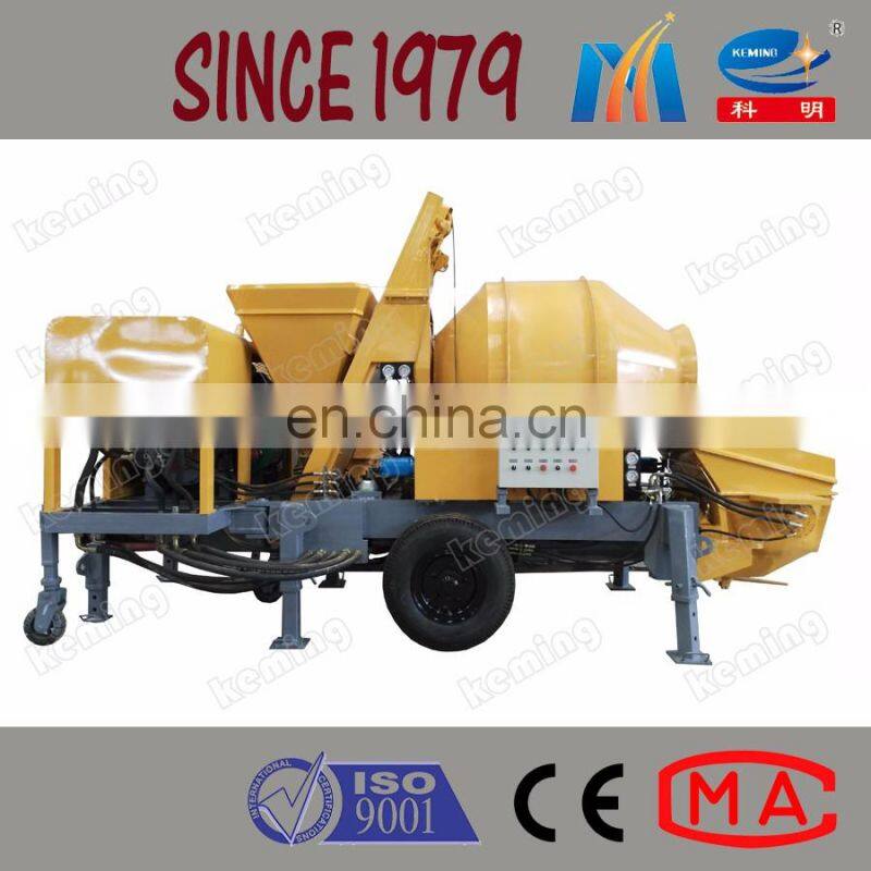 Diesel Engine Portable Concrete Mixer Pump
