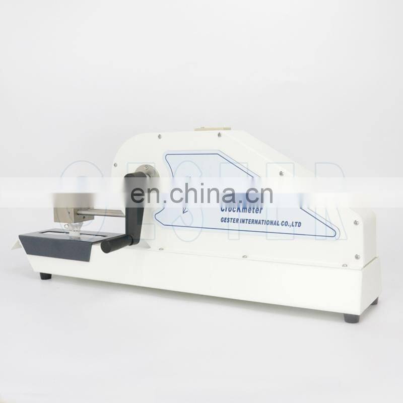 Rubbing Test For Fabric,Crockmeter Rubbing Fastness Tester