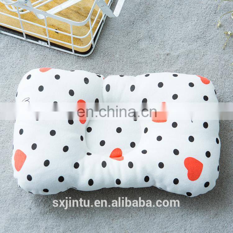 Baby Pillow for Newborn Breathable 3D Air Mesh Organic Cotton, Protection for Flat Head Syndrome Bambi Pink