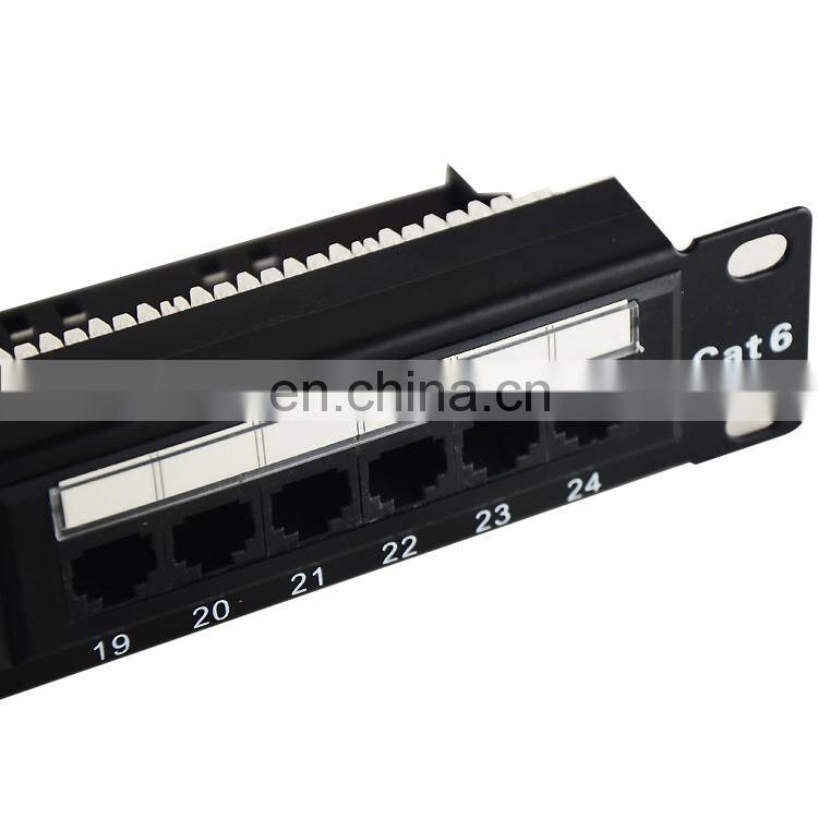 48 port fiber optic cat7 cat6 utp ftp patch panel